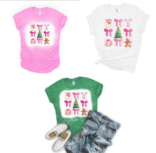 Pink Santa Coquette T-Shirt